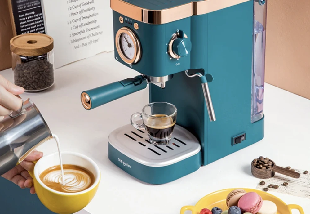 espresso machine with coffee grinder