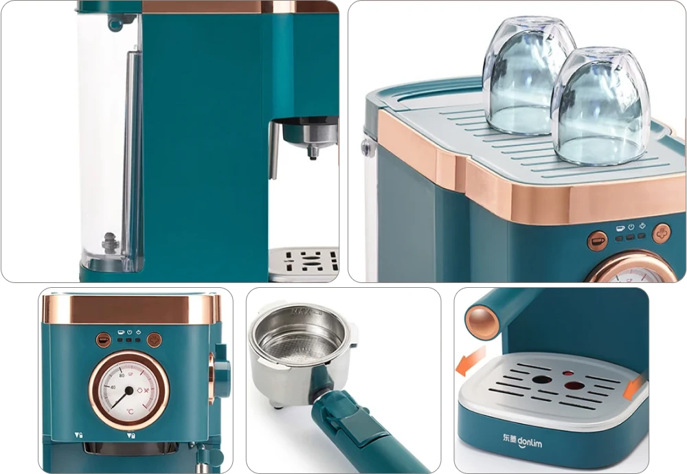 espresso machine with coffee grinder